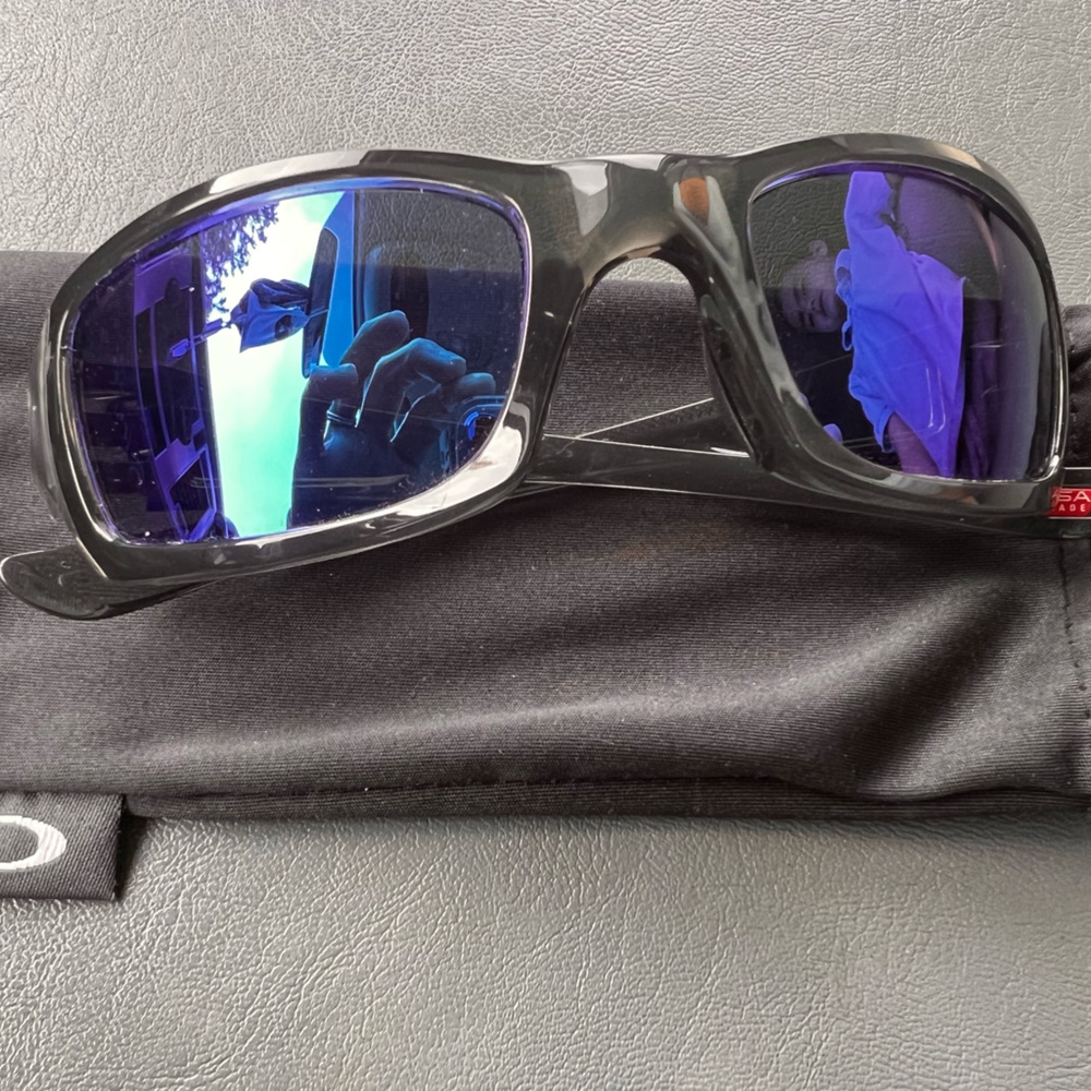 Never worn Oakleys.